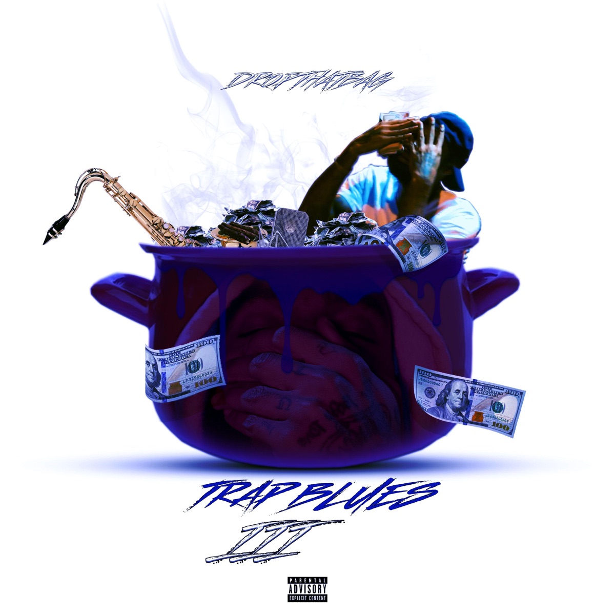 TrapBluesIII by DropThatBag album cover