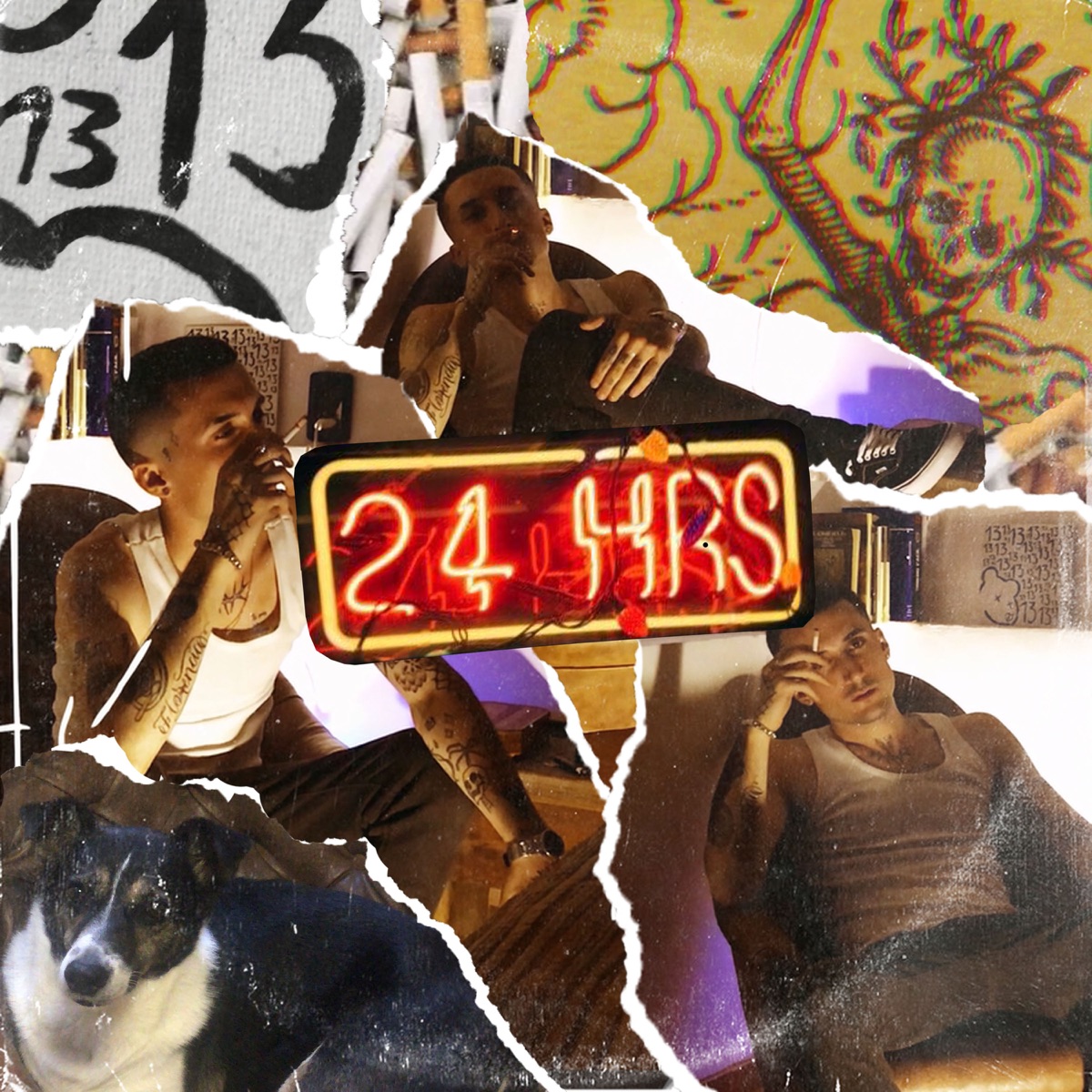 24Hrs - Single by JoelAlva13 & Kas Rules album cover