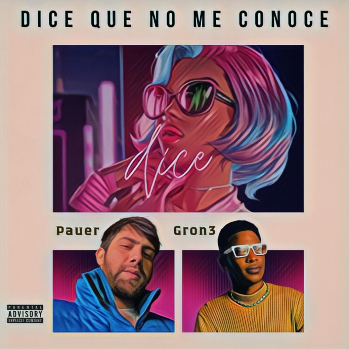 Dice (feat. Gron3) - Single by Pauer album cover