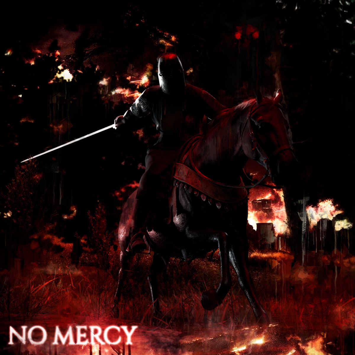 NO MERCY - Single by MC ORSEN & 37R album cover
