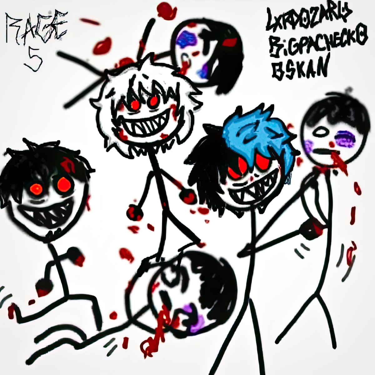 Rage 5 - Single by Lxrdozaru, Big Pachecko & Oskan album cover
