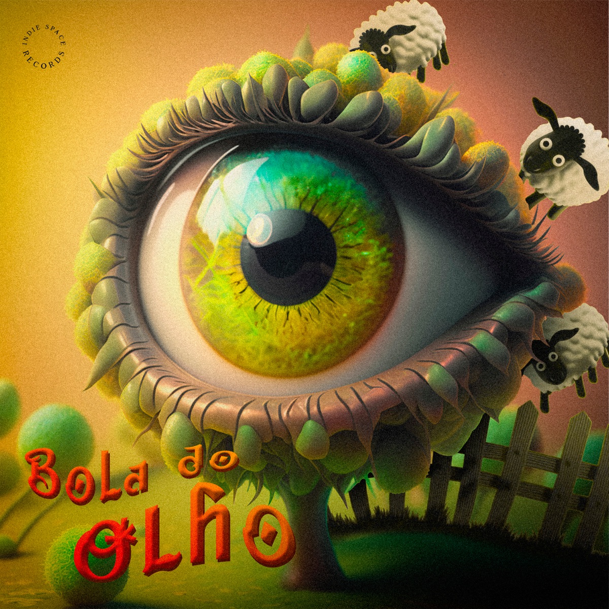 Bola do Olho (feat. D3cker) - Single by NN3RD, Dalua & Indie Space album cover