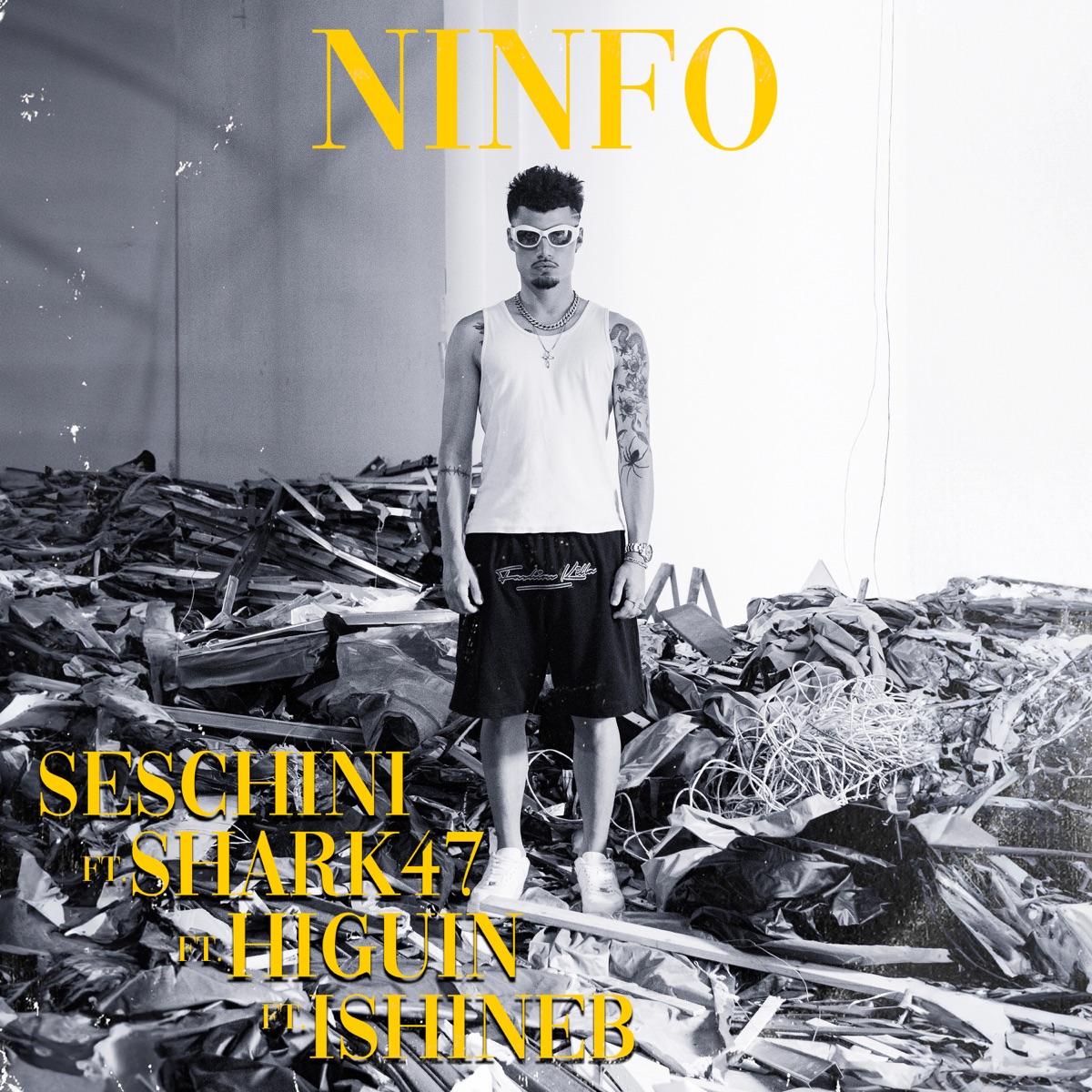 Ninfo (feat. Shark47, Higuin & Ishineb) - Single by Seschini & DJ Wkilla album cover