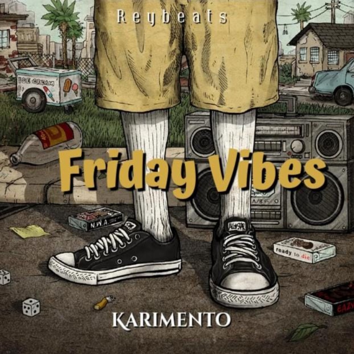 Friday vibes (feat. Karimento) - Single by ReyBeatz album cover