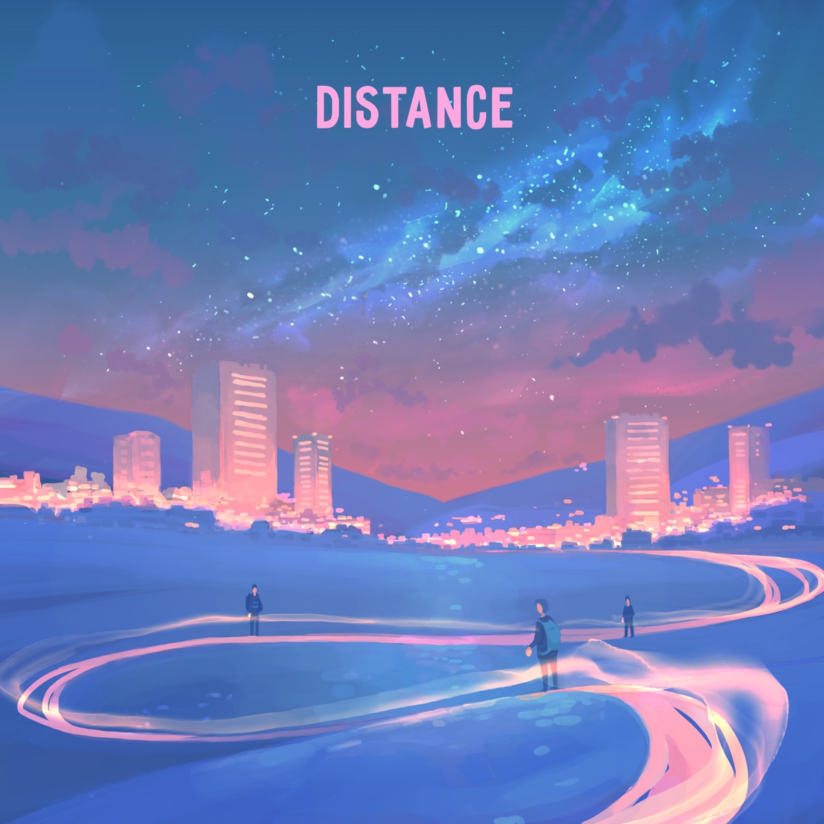 Distance - Single by Hoffy Beats, My Friend Thor & Bertram Kvist album cover