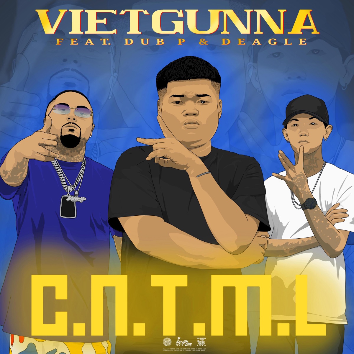 CĂN NHÀ TRANH MÁI LÁ (CNTML) [feat. Dub P, Deagle & Fabes VG] - Single by Tibicon album cover