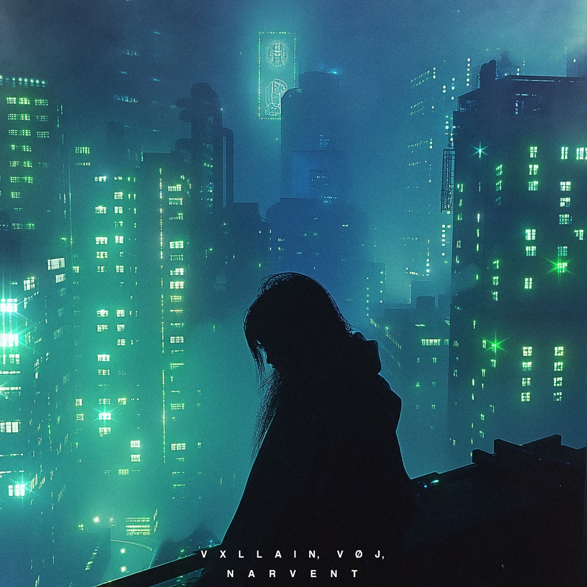 Distant Echoes - Single by VXLLAIN, VØJ & Narvent album cover