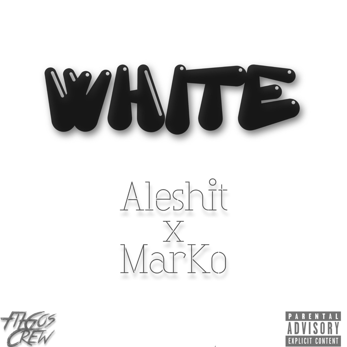 White (feat. Aleshit & Marko) - Single by Filgos Crew album cover