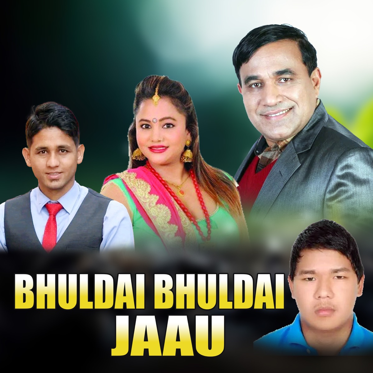 Bhuldai Bhuldai Jaau - Single by Govind Oli & Purnakala BC album cover