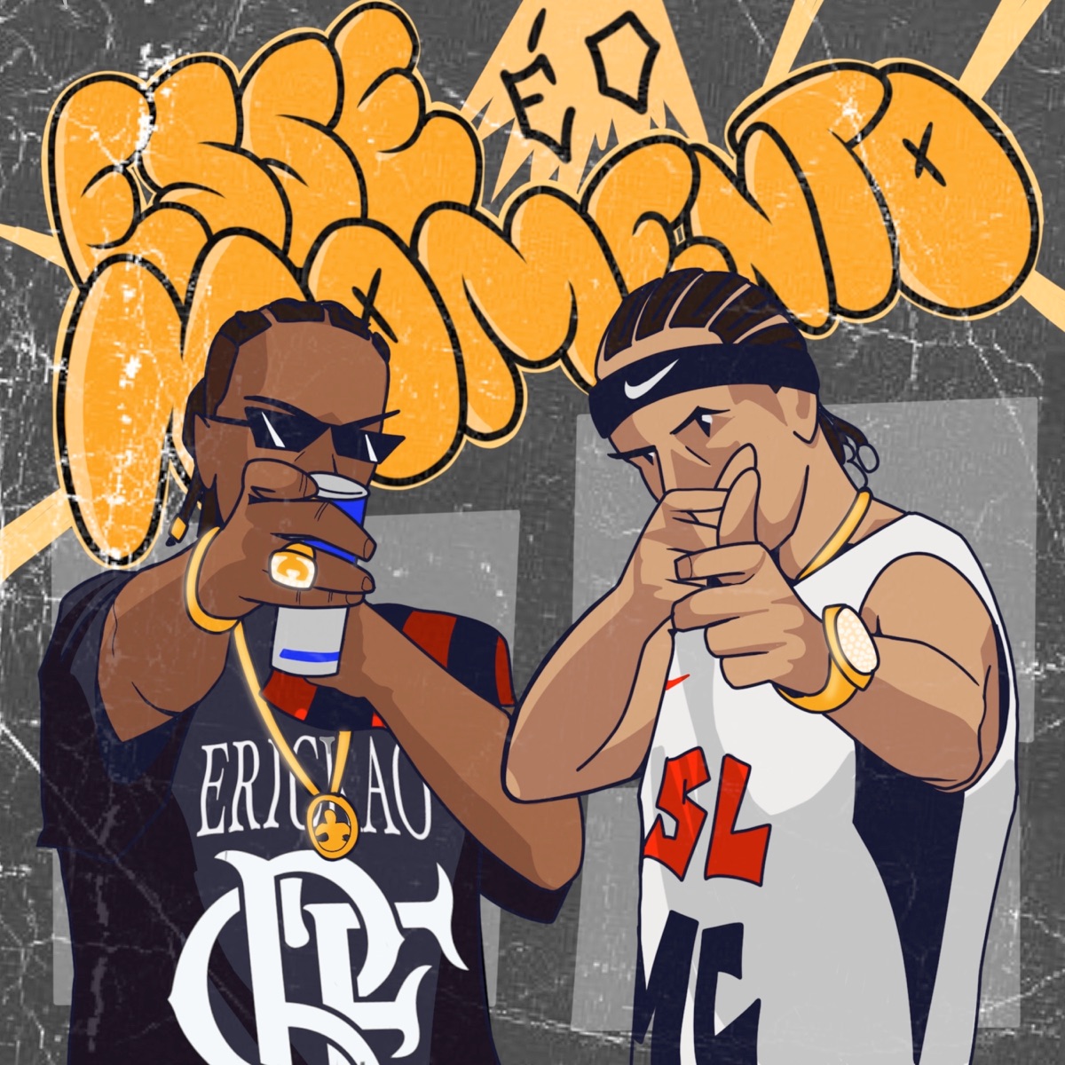 Esse É O Momento (feat. SL MC & BNSHEIK) - Single by Erickão album cover