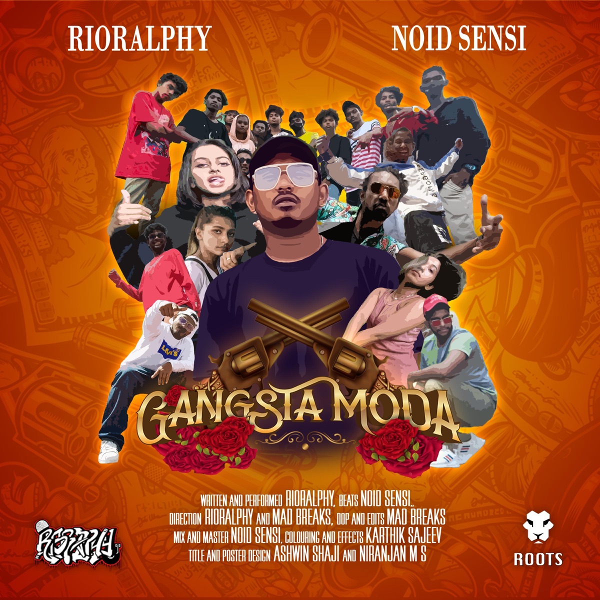 Gangsta Moda (feat. Noid Sensi) - Single by Rioralphy album cover