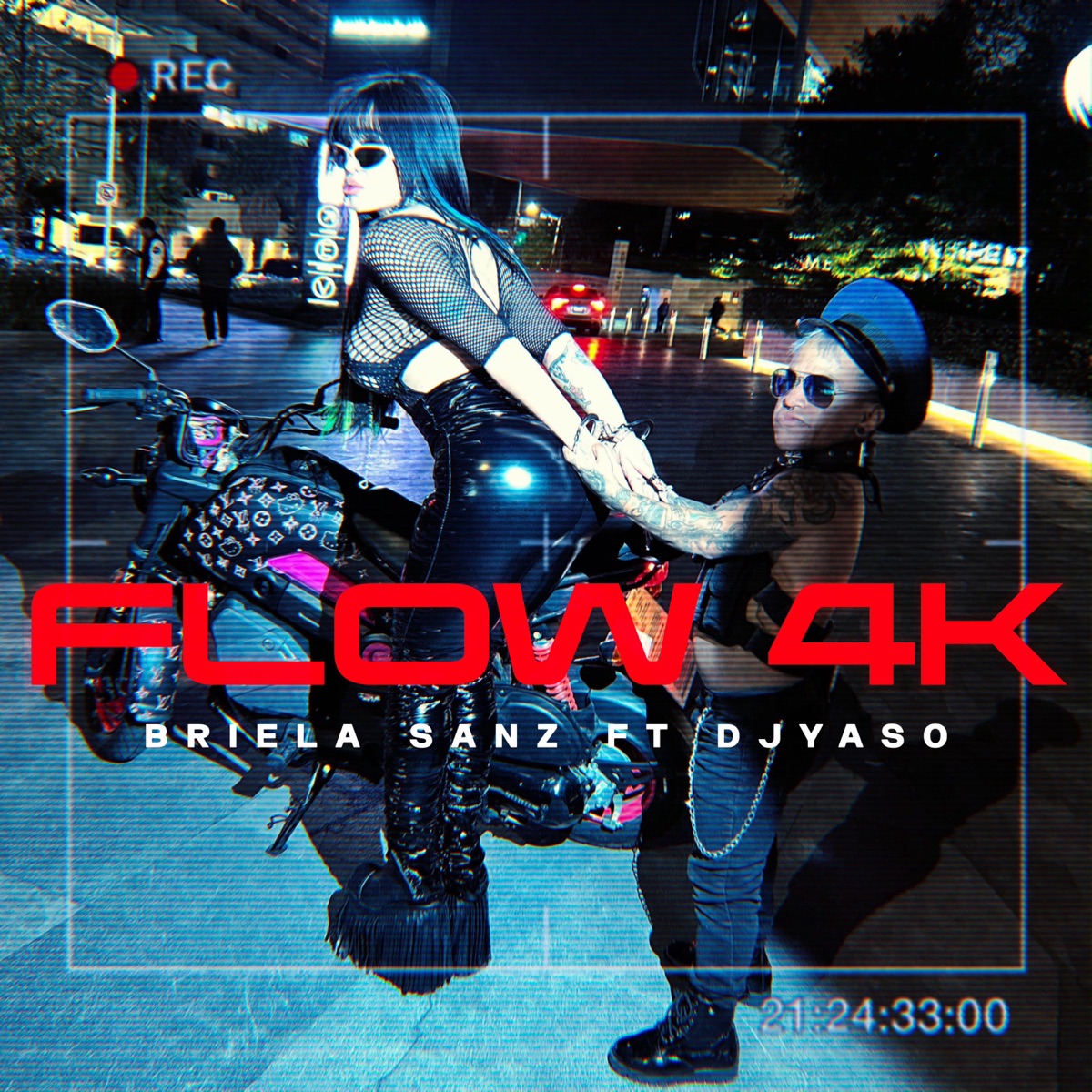 Flow 4K (feat. Dj Yaso) - Single by Briela Sanz album cover