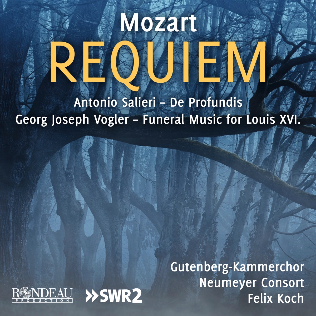 Mozart: Requiem by Gutenberg-Kammerchor, Neumeyer Consort & Felix Koch album cover