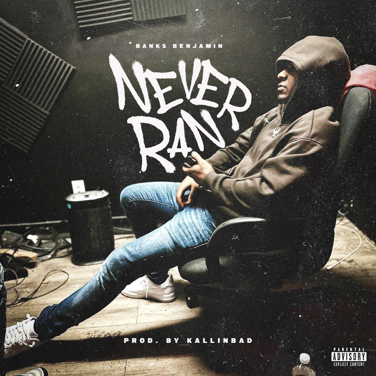 Never Ran - Single by Banks Benjamin album cover