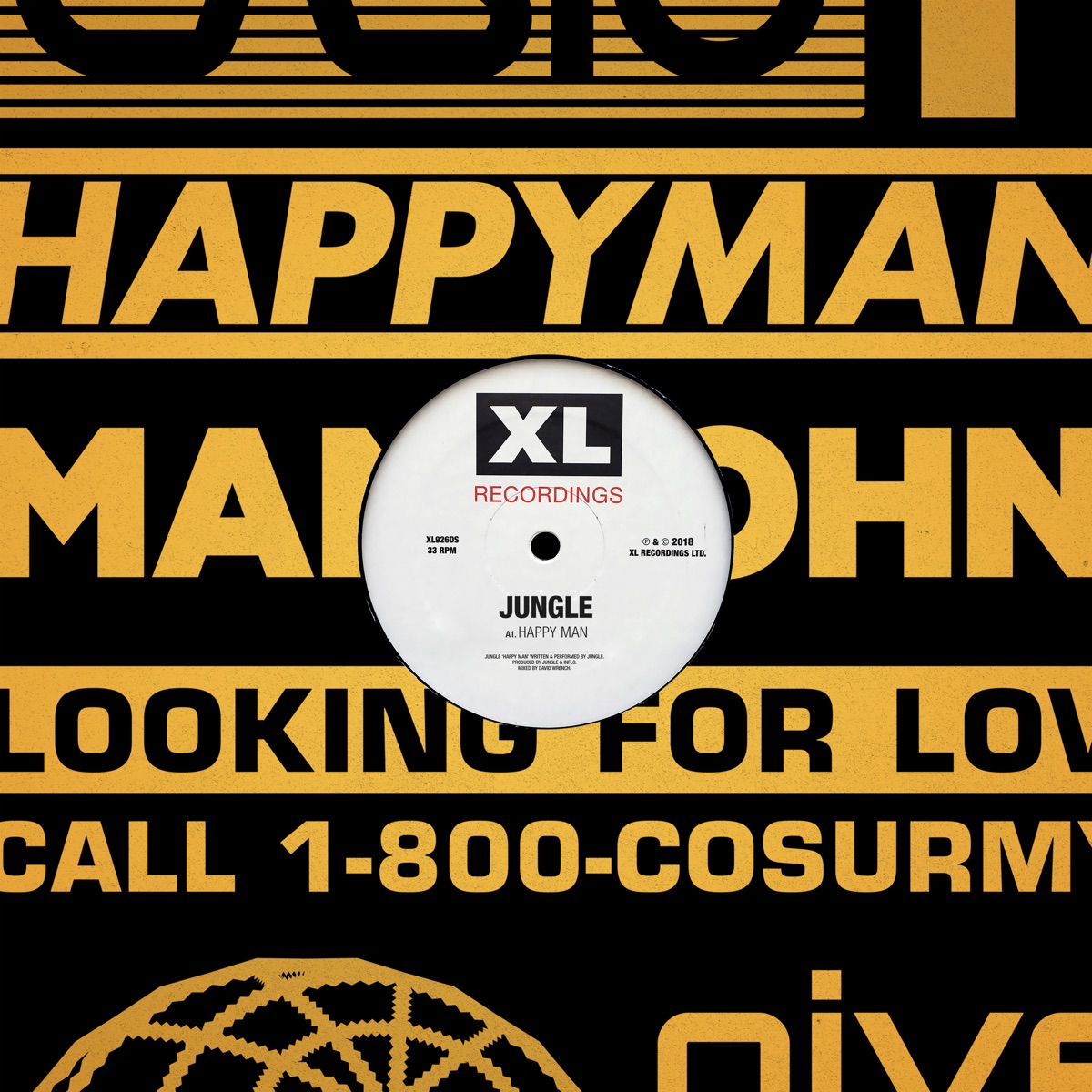 Happy Man - Single by Jungle album cover