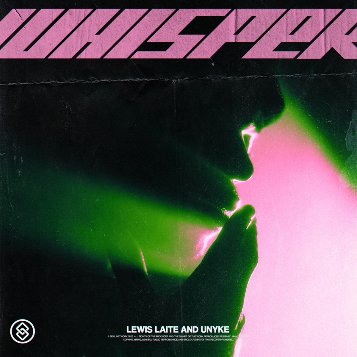 Whisper - Single by Lewis Laite & UNYKE album cover