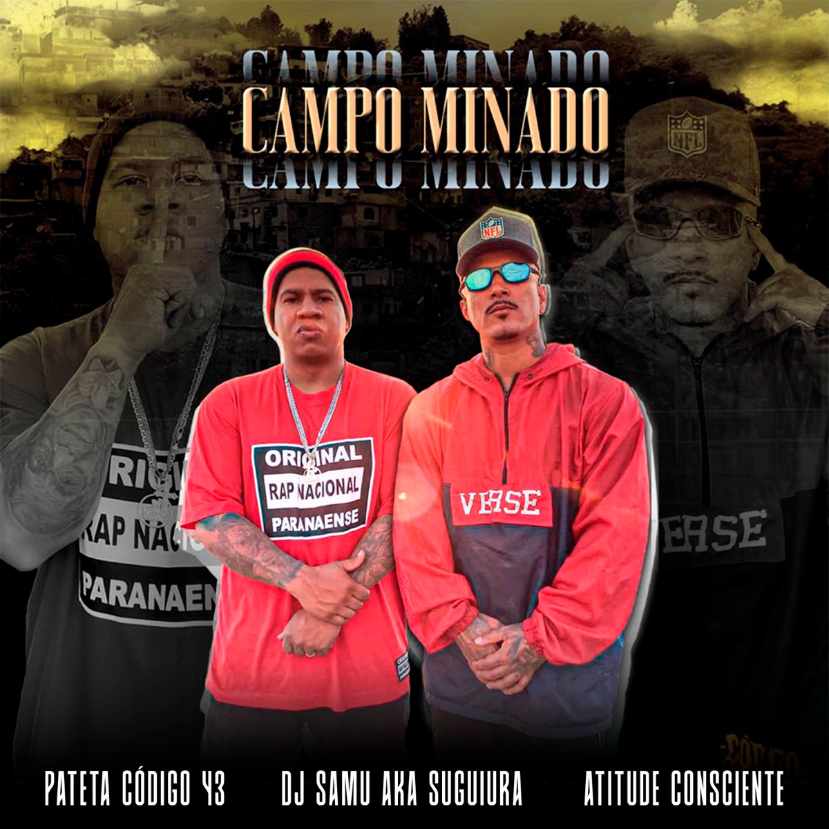 Campo Minado (feat. Atitude Consciente & DJ Samu aka Suguiura) - Single by patetacodigo43 album cover