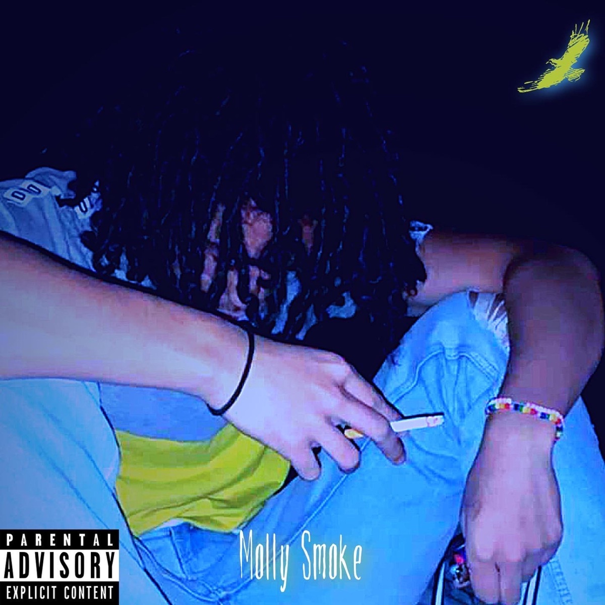 BeCarefulHesWatchingFromBehind - Single by Molly Smoke album cover