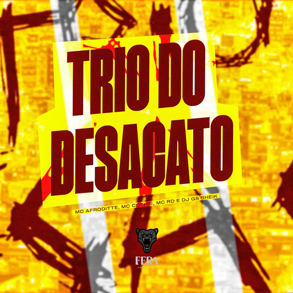 Trio do Desacato (feat. Afroditte) - Single by MC COTHIE, MC RD OFICIAL & DJ GS SHEIK album cover