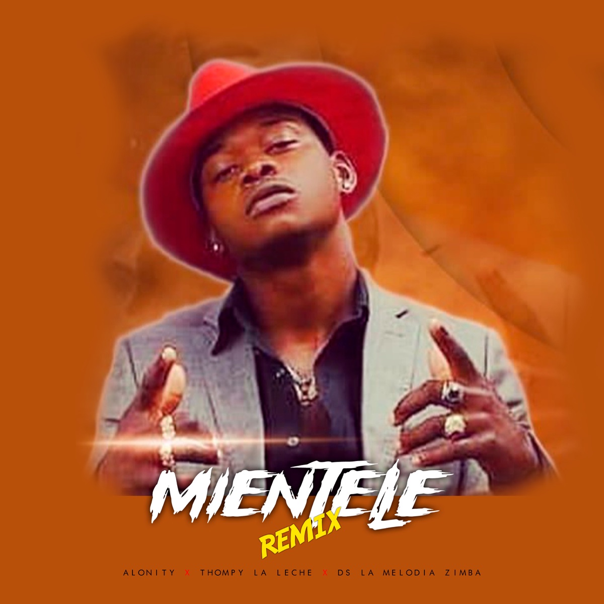 Mientele (Remix) [feat. Thompy La leche, D-S la Melodia & Zimba] - Single by Alonity album cover
