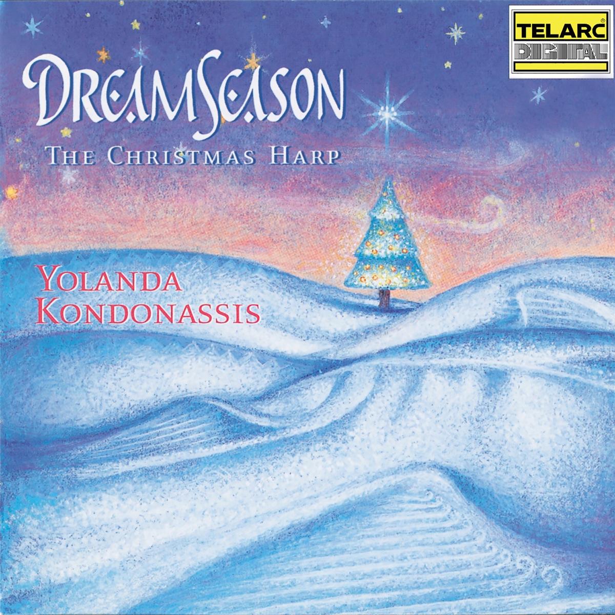 Dream Season: The Christmas Harp by Yolanda Kondonassis album cover