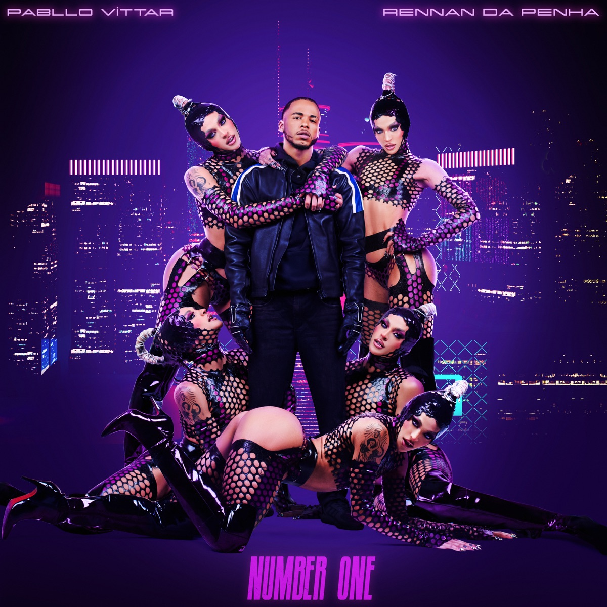 Number One - Single by Pabllo Vittar & Rennan da Penha album cover