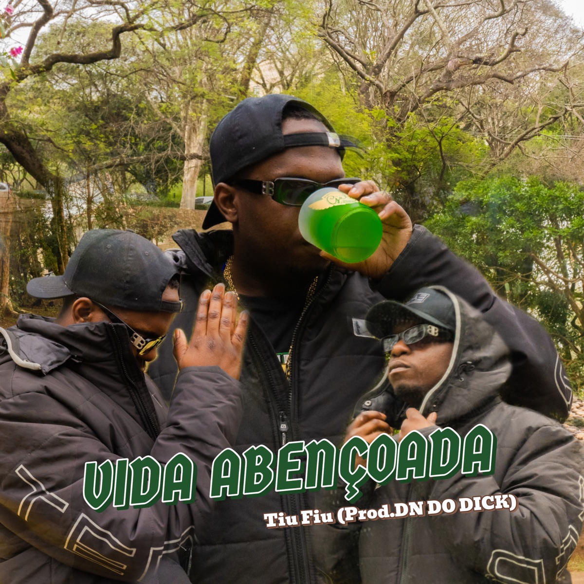 Vida Abençoada - Single by Tiu Fiu album cover