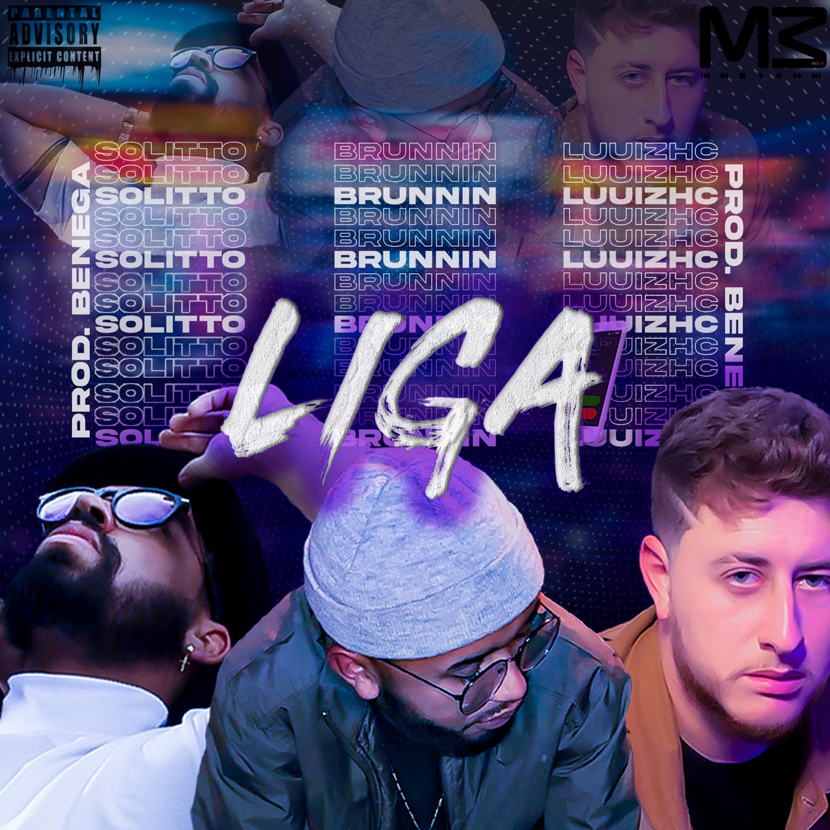 Liga - Single by LZ Real, Solitto & Bruunnin album cover