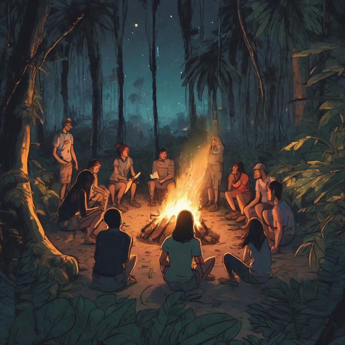 Bonfire Memories - Single by Bends album cover