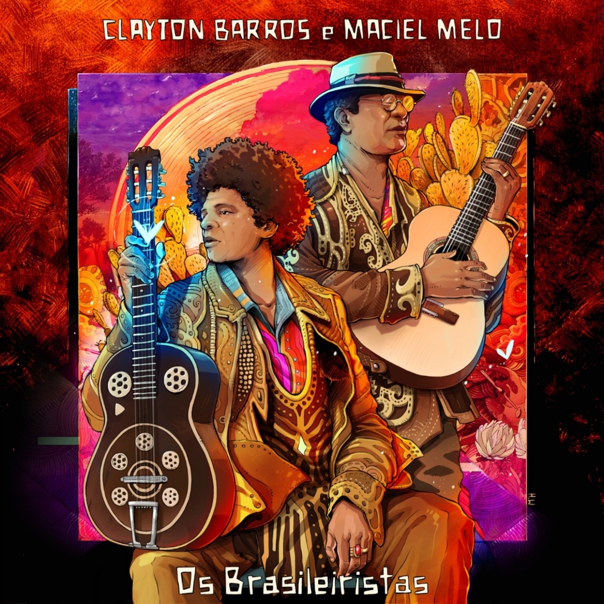 Os Brasileiristas - Single by Clayton Barros & Maciel Melo album cover