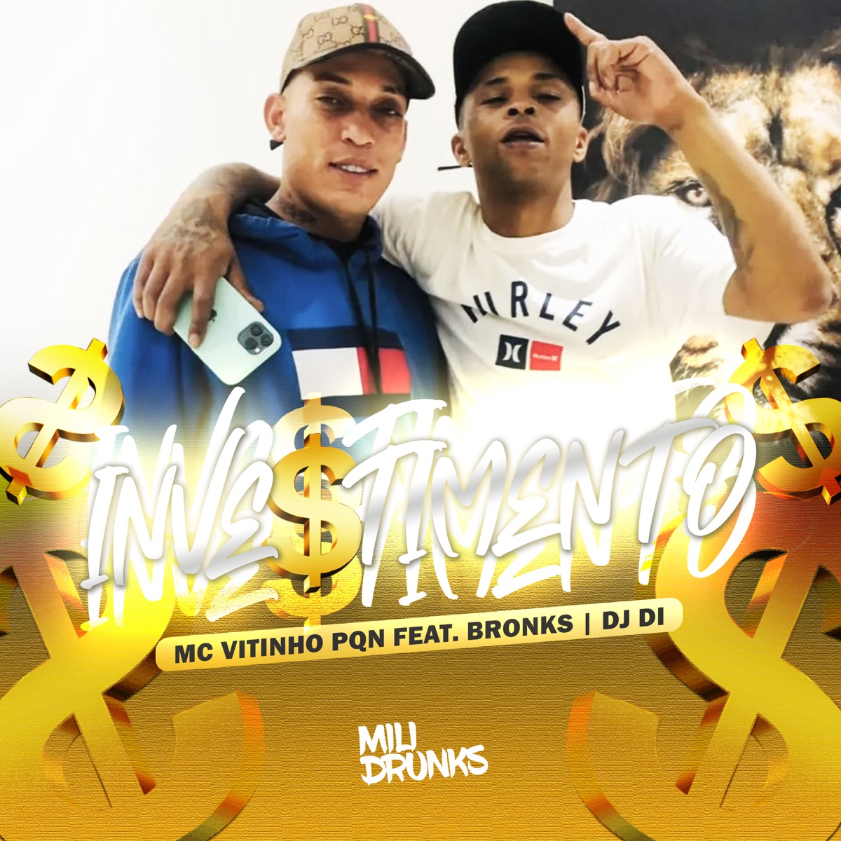 Investimento (feat. Bronks & Dj di) - Single by MC Vitinho PQN album cover