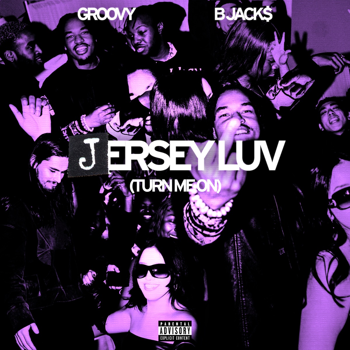 jersey luv (turn me on) - EP by GROOVY album cover