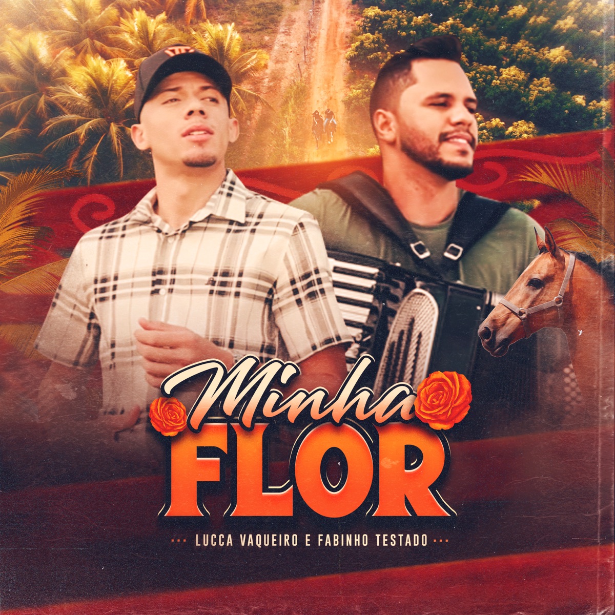 Minha Flor - Single by Lucca Vaqueiro & Fabinho Testado album cover