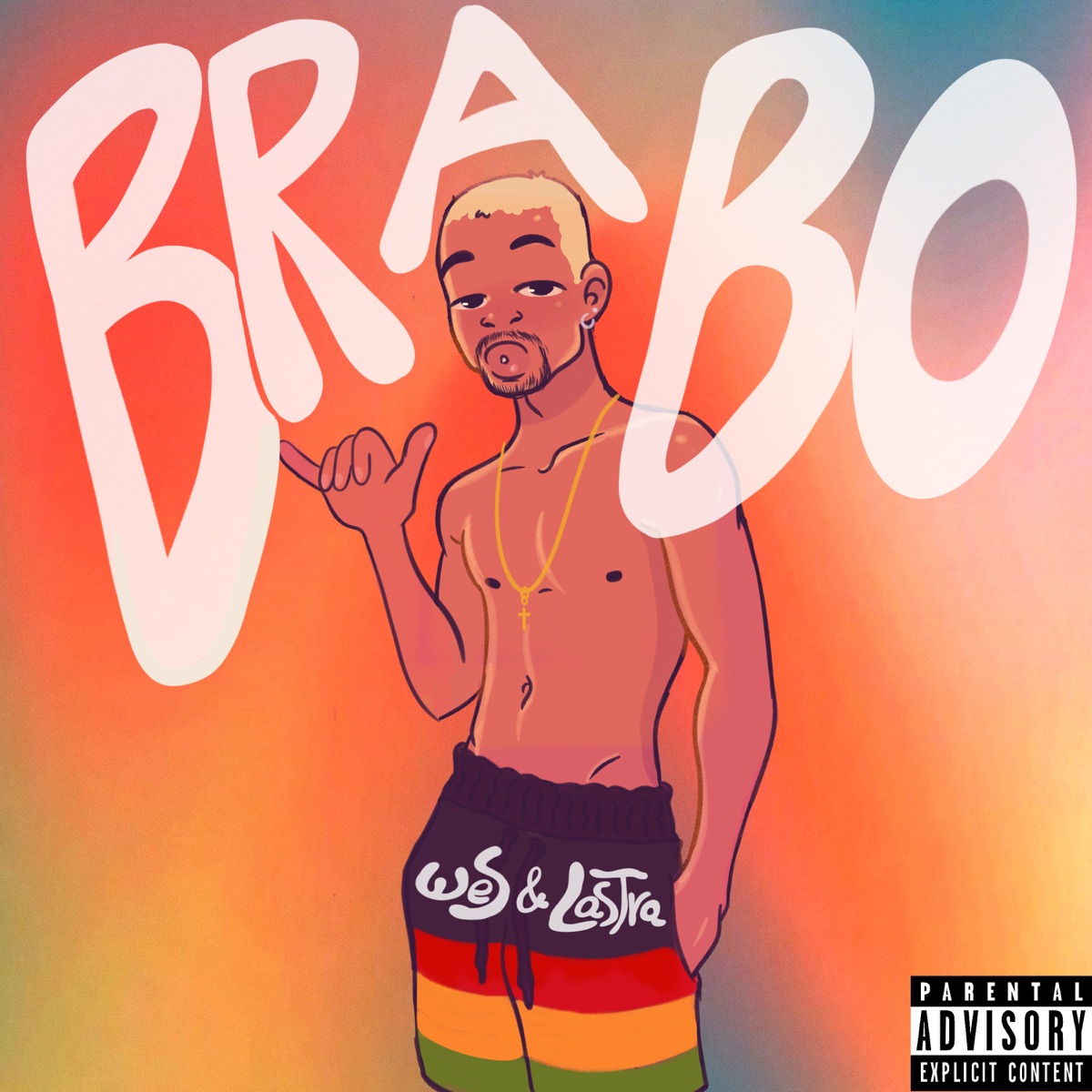 Brabo (feat. Haro Mc) - Single by WES & Lastra album cover