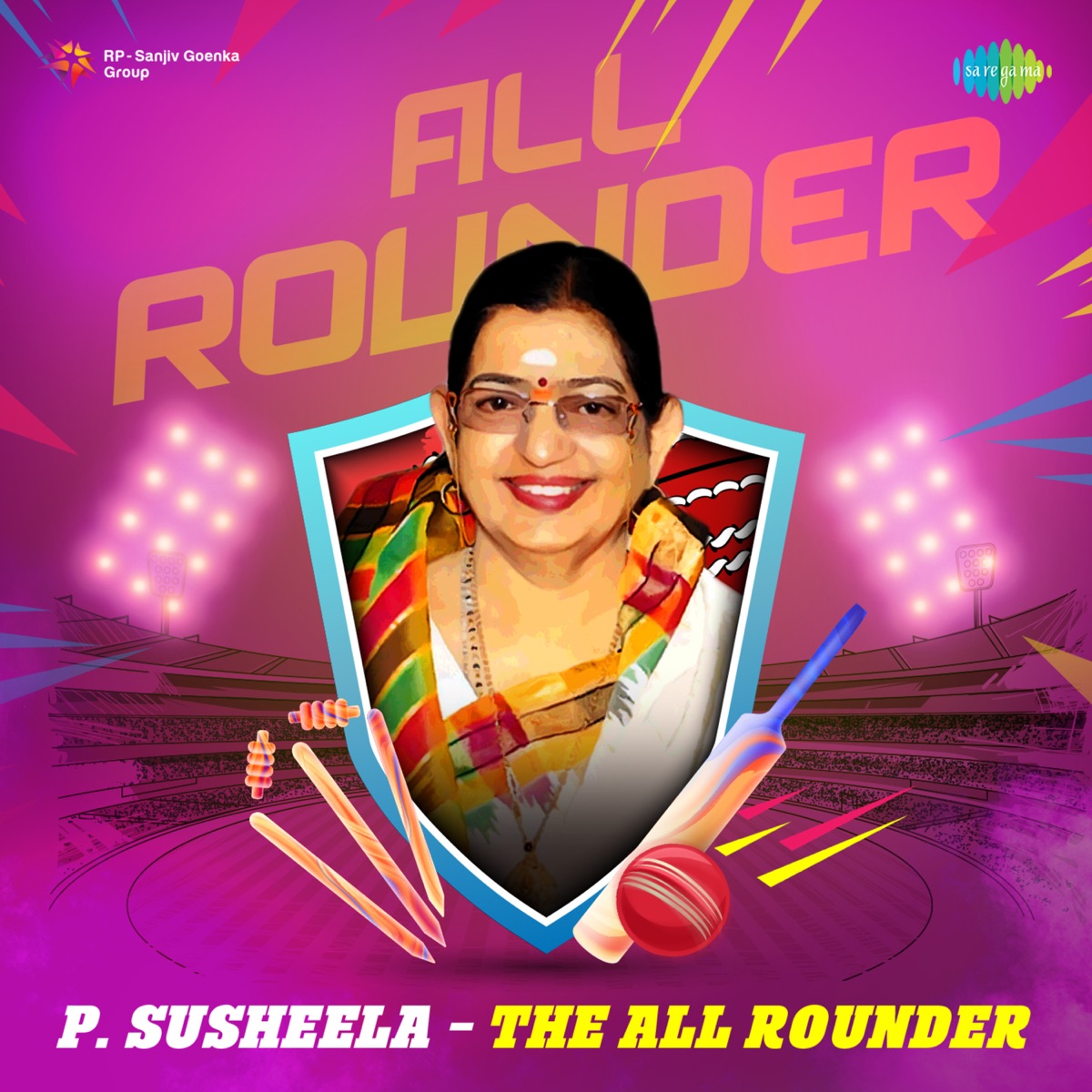 P.Susheela - The All Rounder by A. M. Rajah, T. M. Soundararajan & P. Susheela album cover