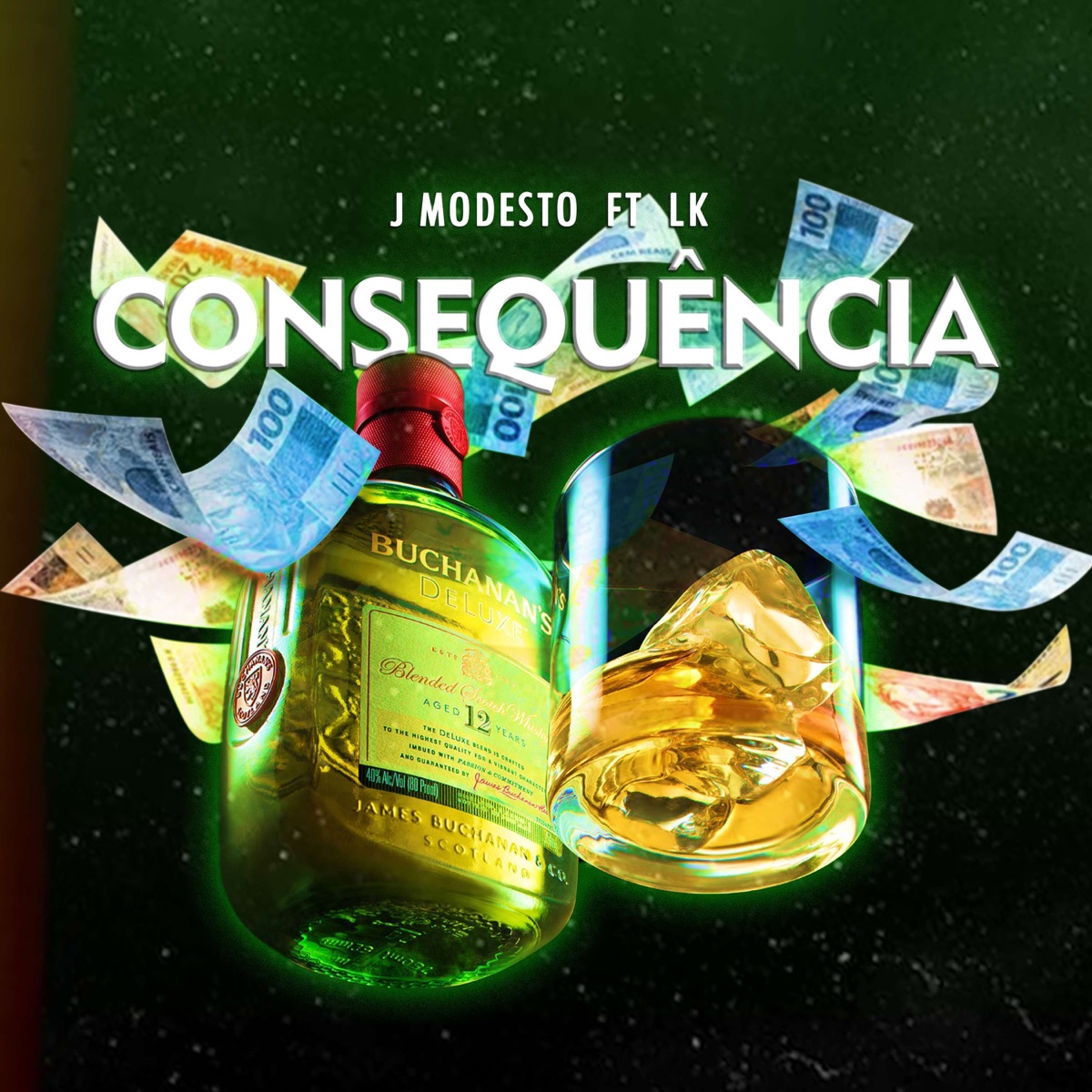 Consequência (feat. LK & Mxcc) - Single by J Modesto album cover