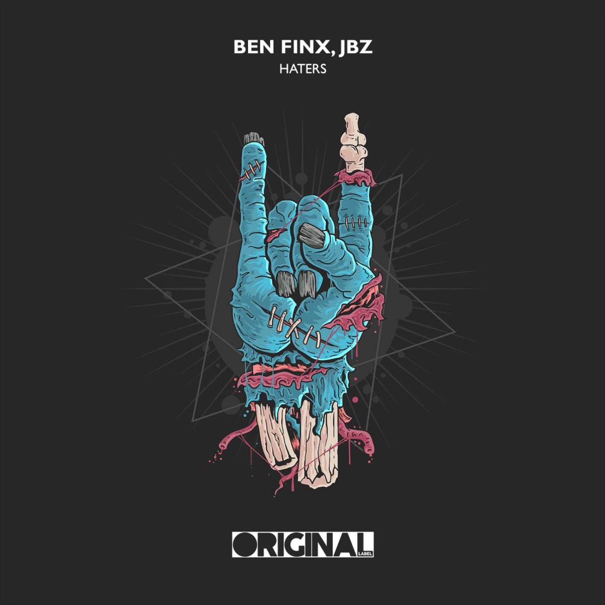 Haters - Single by Ben Finx & JBZ album cover