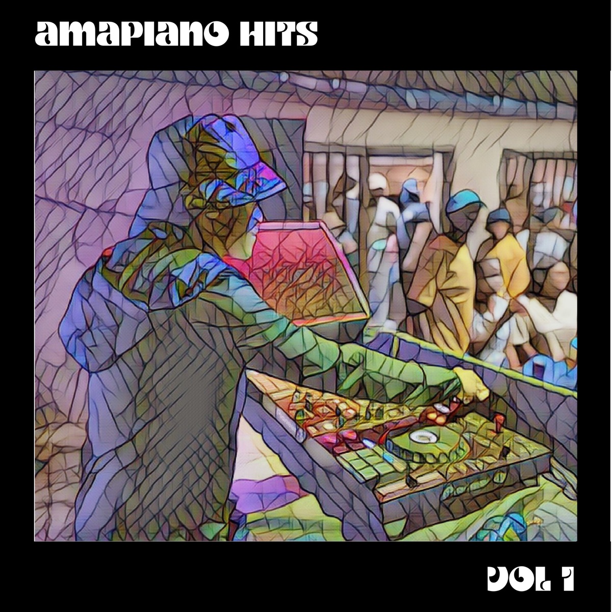 Amapiano Hits, Vol. 1 (DJ Mix) by KXD Beats album cover