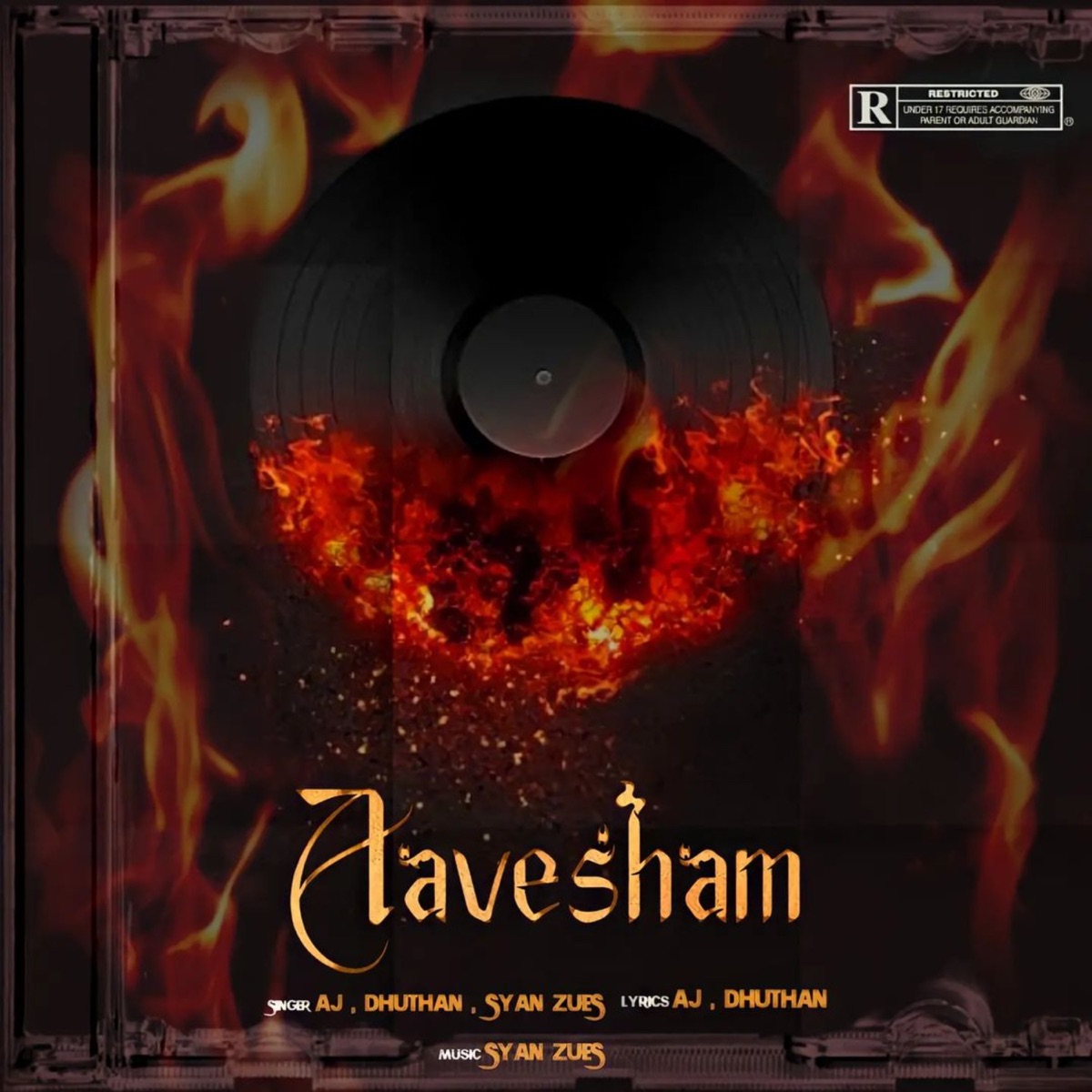Aavesham (feat. AJ240 & Dhuthan) - Single by Syan Zues album cover