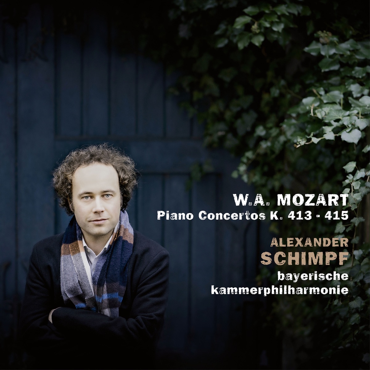Mozart: Piano Concertos Nos. 11-13 by Alexander Schimpf & Bayerische Kammerphilharmonie album cover