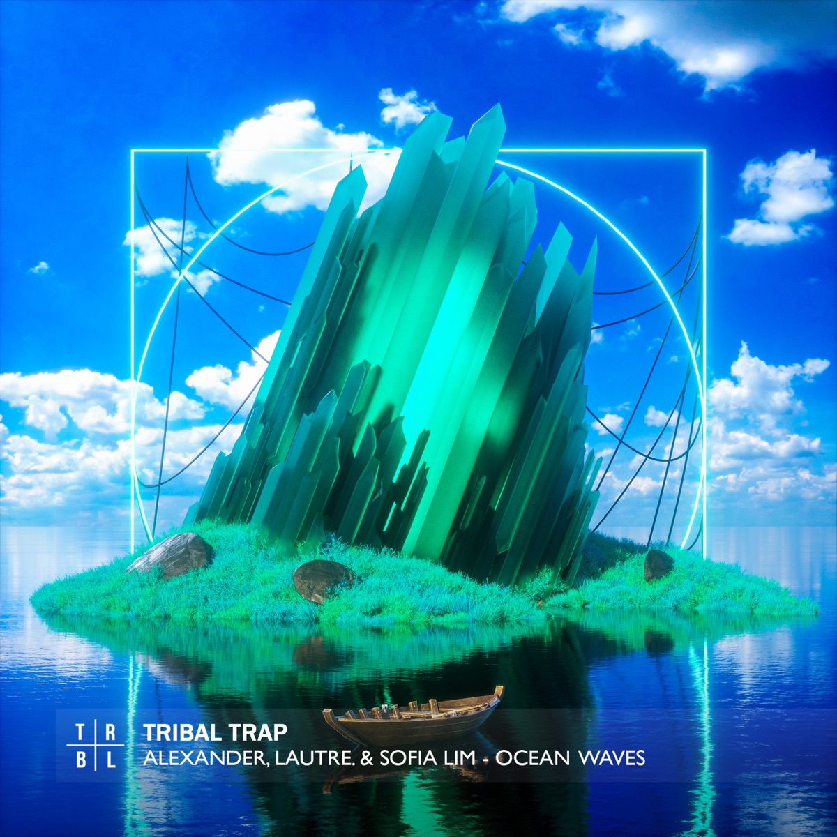 Ocean Waves - Single by Alexander, LAUTRE. & Sofia Lim album cover