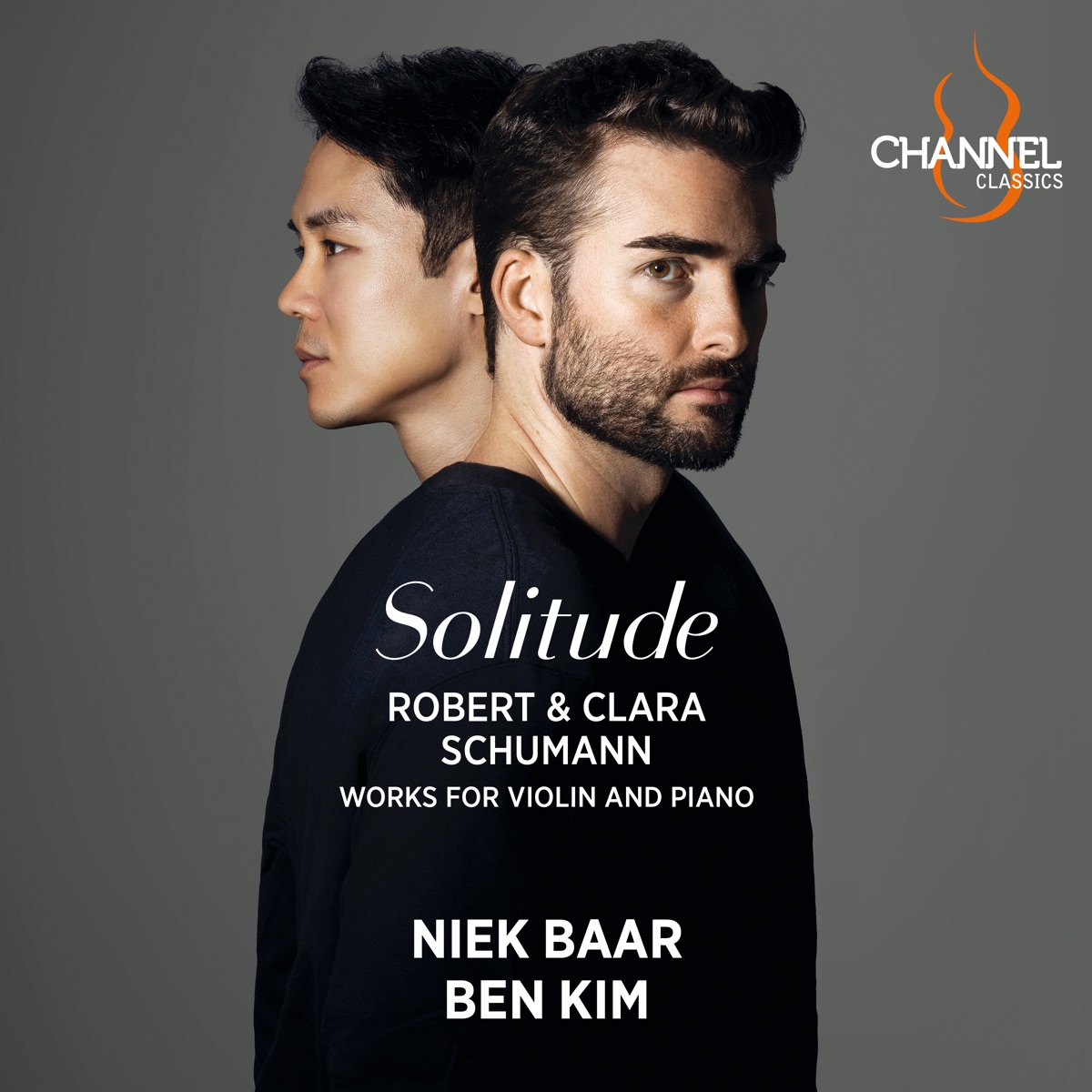 Robert & Clara Schumann: Solitude by Niek Baar & Ben Kim album cover