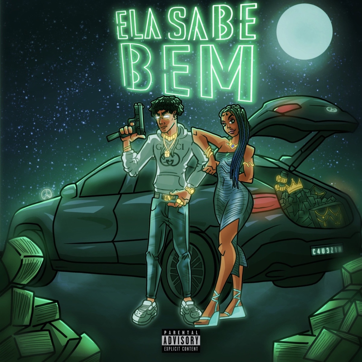 Ela Sabe Bem - Single by Cauêzin album cover