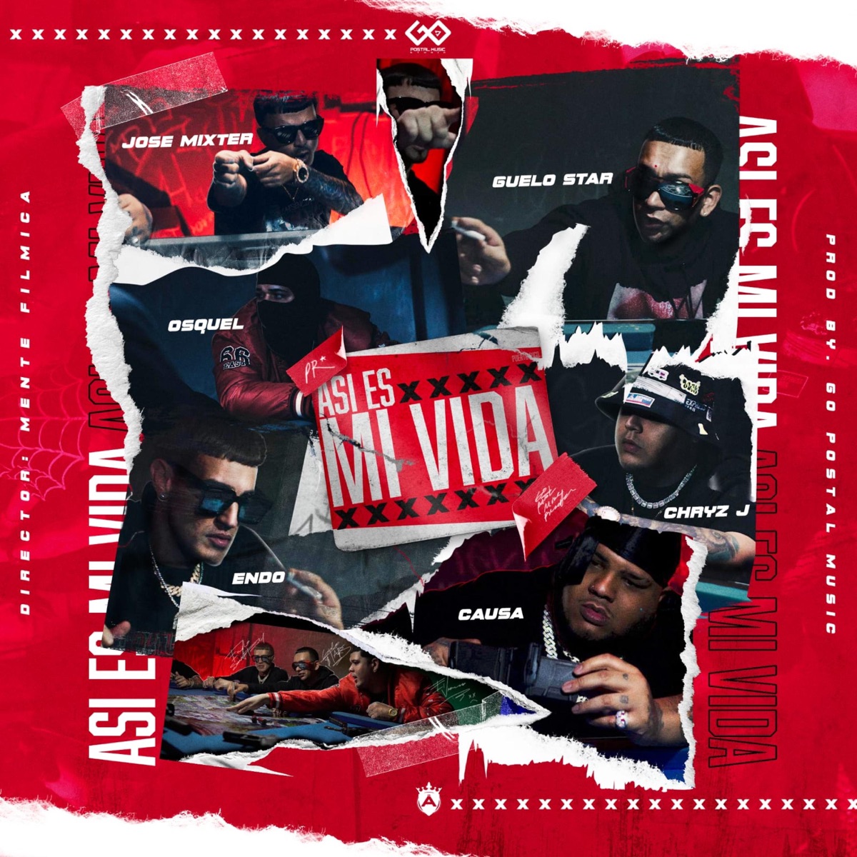 ASI ES MI VIDA (feat. Guelo Star, Endo, Osquel, Causa & Chryz Jay) - Single by Jose Mixter album cover