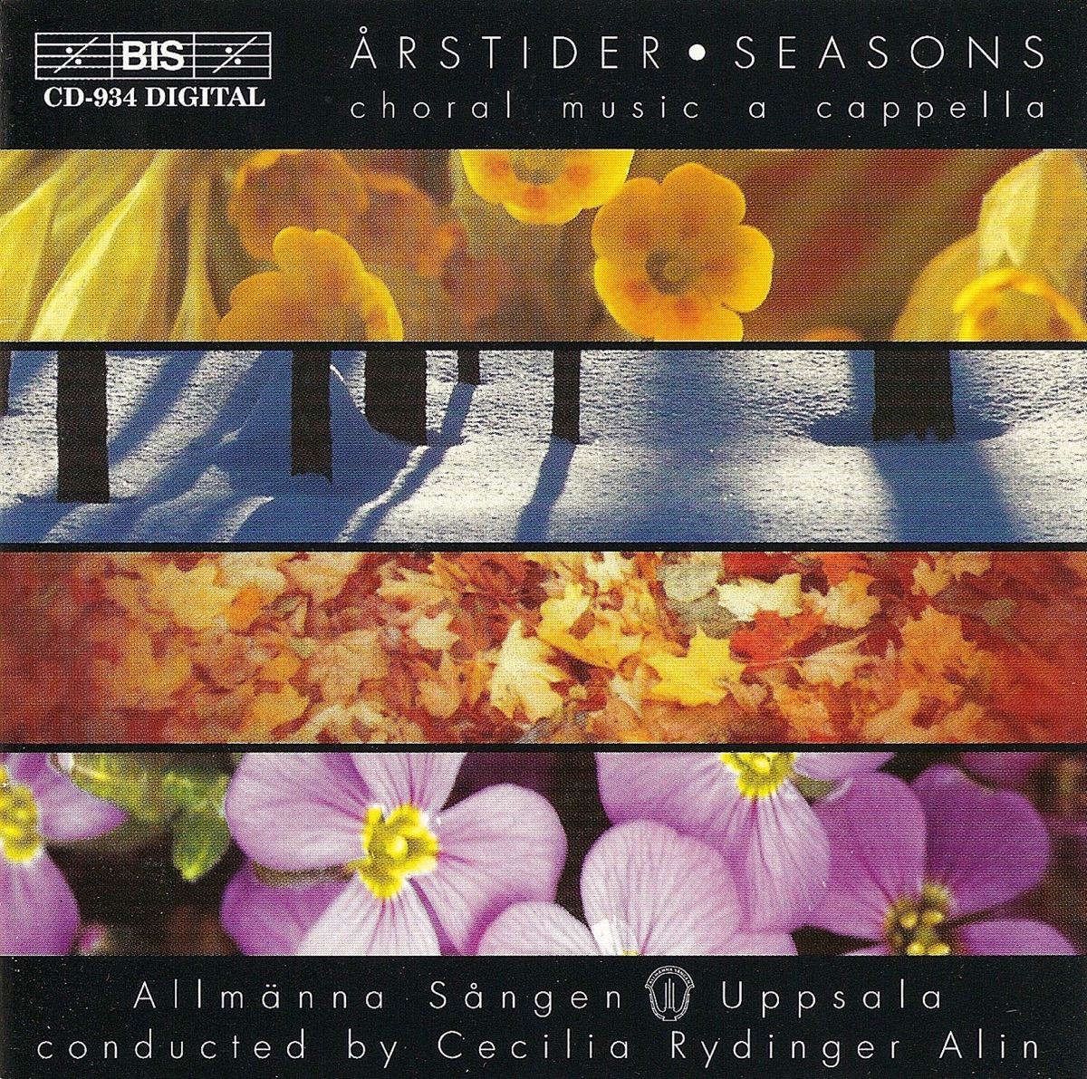 Årstider: Choral Works by Allmänna Sången & Cecilia Rydinger Alin album cover