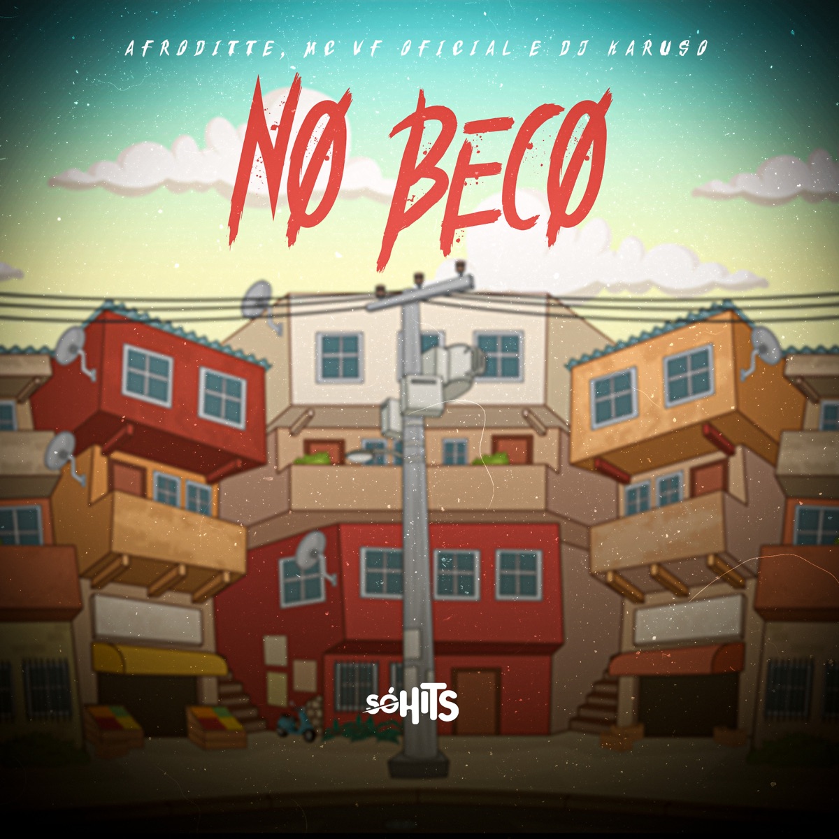 No Beco - Single by Afroditte, MC VF OFICIAL & DJ Karuso album cover