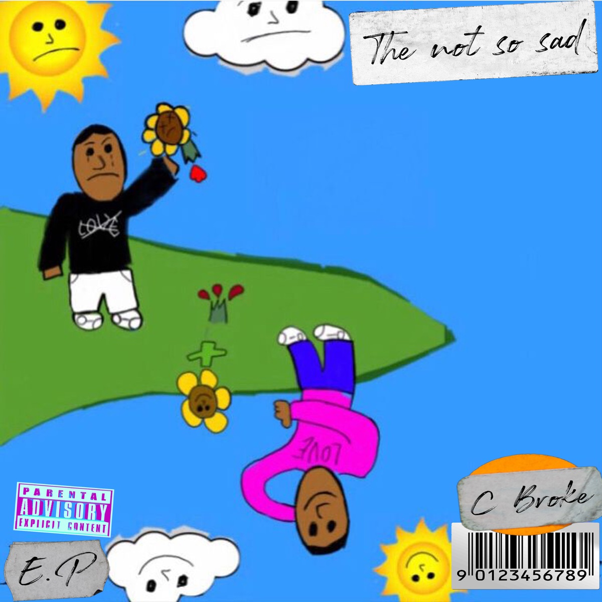 The Not So Sad - EP by C BROK3 album cover