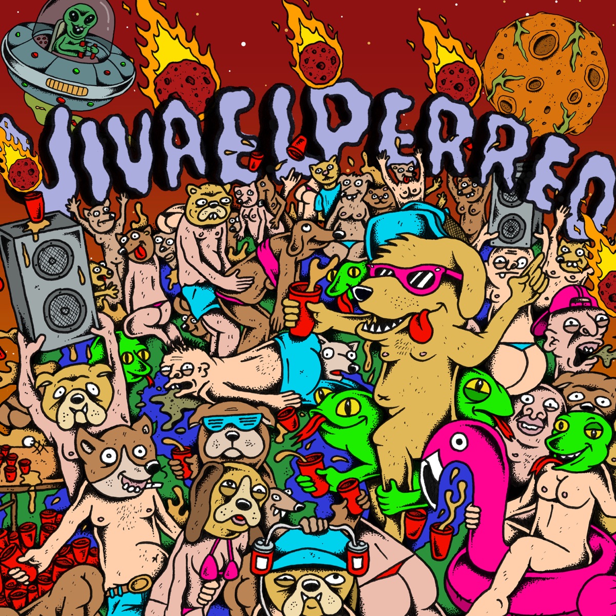 Viva el Perreo by Jowell & Randy album cover