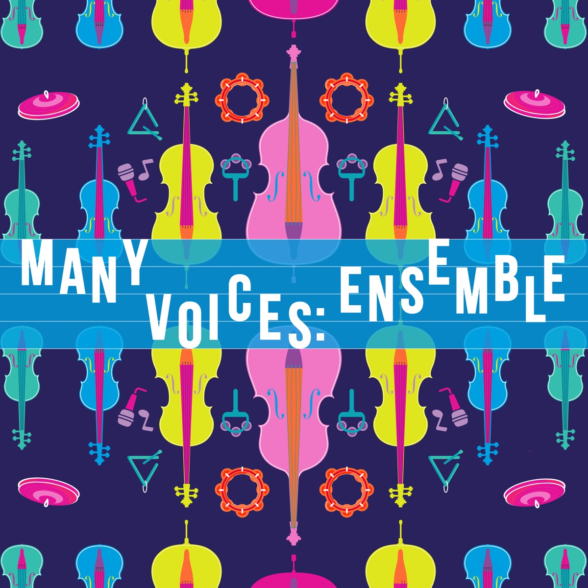 Many Voices: Ensemble by Kaleidoscope Chamber Collective album cover
