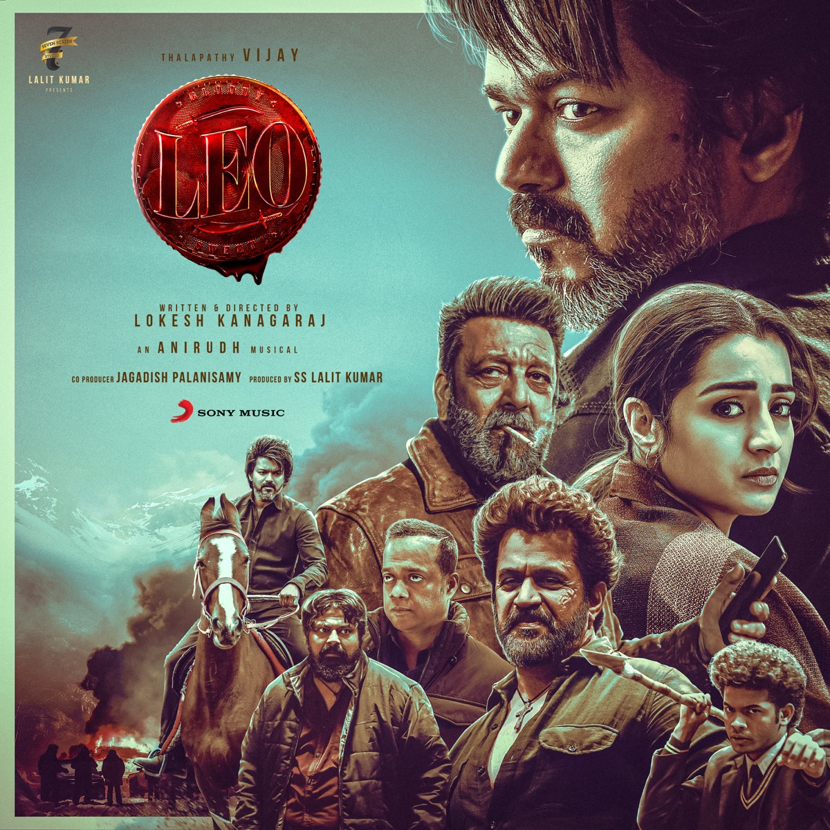 Leo (Original Motion Picture Soundtrack) by Anirudh Ravichander album cover